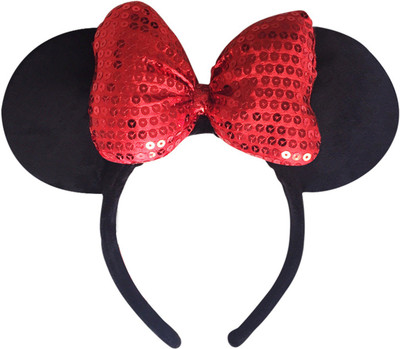 Fully Head Band Minnie Mouse/Mickey Mouse Bow Headband/ Minnie Mouse Ears Headband Hairband Costume Accessory Head Band, Hair Band(Multicolor)
Fully Head Band Minnie Mouse/Mickey Mouse Bow Headband/ Minnie Mouse Ears Headband Hairband Costume Accessory Head Band, Hair Band(Multicolor)