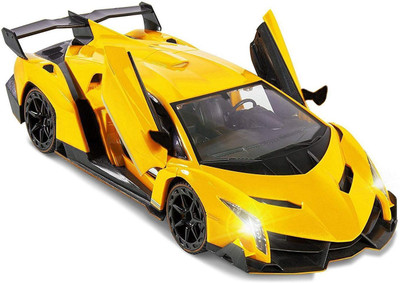 Prince Toys RC Lamborghini Veneno Style Rechargeable Car 1:14 with Opening Doors/Close(Yellow)
Prince Toys RC Lamborghini Veneno Style Rechargeable Car 1:14 with Opening Doors/Close(Yellow)