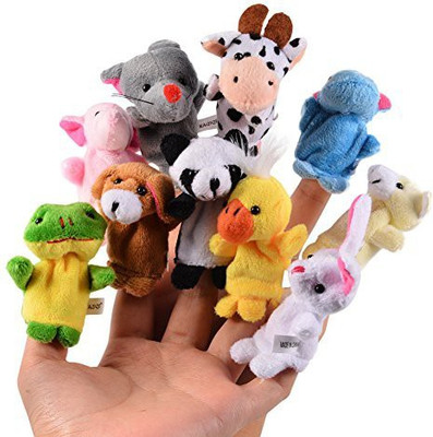 ThinkMax Finger Puppets, Velvet Baby Story Time Props, Soft Educational Hand Puppet Set Dolls Toys for and Toddlers (10 Pcs Animals) Finger Puppets
ThinkMax Finger Puppets, Velvet Baby Story Time Props, Soft Educational Hand Puppet Set Dolls Toys for and Toddlers (10 Pcs Animals) Finger Puppets