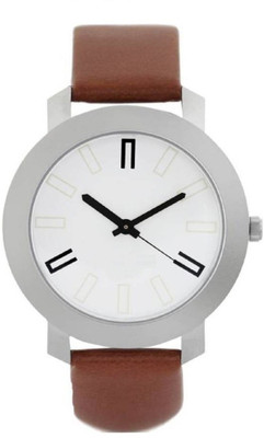 TRUE KART New Brown Leather Strape Mans Watch - For Men