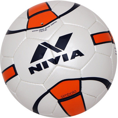 Nivia Simbolo Football - Size: (Pack of 1, White
