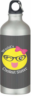 Giftsmate Rakhi Gifts for Sister Sipper Water Bottle Worlds Coolest Sister 600 ml Sipper(Pack of 1, Black)
Giftsmate Rakhi Gifts for Sister Sipper Water Bottle Worlds Coolest Sister 600 ml Sipper(Pack of 1, Black)
