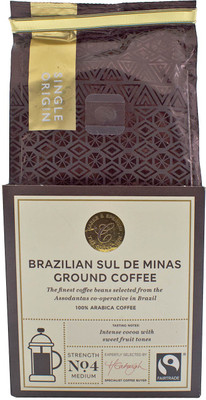 Mark & Spencer Brazilian Sul De Minas Ground Coffee, No.4 Medium - 227g Instant Coffee(227 g)
Mark & Spencer Brazilian Sul De Minas Ground Coffee, No.4 Medium - 227g Instant Coffee(227 g)