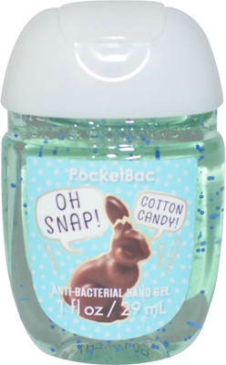 Bath & Body Works PocketBac Anti-Bacterial Hand Gel, Oh Snap Cotton Candy - 29ml (1oz)(29 ml, Bottle)
Bath & Body Works PocketBac Anti-Bacterial Hand Gel, Oh Snap Cotton Candy - 29ml (1oz)(29 ml, Bottle)