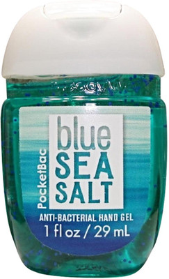 Bath & Body Works PocketBac Anti-Bacterial Hand Gel, Blue Sea Salt - 29ml (1oz)(29 ml, Bottle)
Bath & Body Works PocketBac Anti-Bacterial Hand Gel, Blue Sea Salt - 29ml (1oz)(29 ml, Bottle)