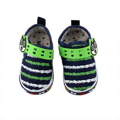 CHiU Boys & Girls Velcro Casual Boots(Blue, Blue and green