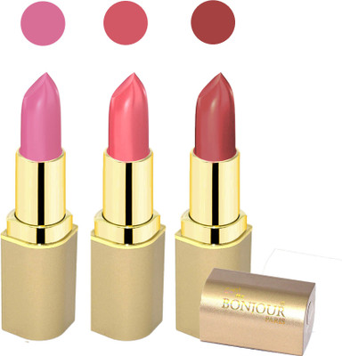 Bonjour Paris Creamy matte lipstick 17-06A3(mauve, pink, pink, 12 g)