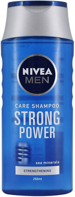 Nivea Men Care Shampoo Strong Power, Sea Minerals - 250ml(250 ml)