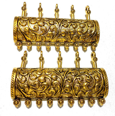 GOELX Antique Golden Pendant for Necklace Making - Design 1