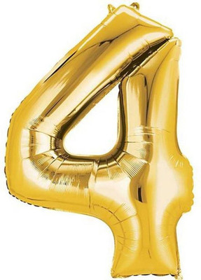 Funtastic Solid fbgold04 Balloon(Gold, Pack of 1)