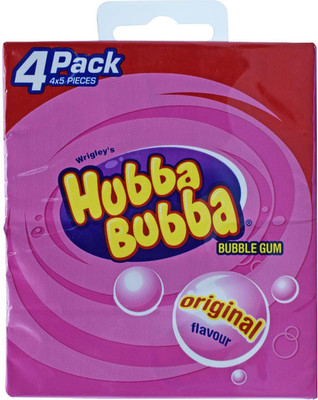 Wrigleys Hubba Bubba Bubble Gum, Original Flavour - 4 Pack (4x5pc) Original flavor Chewing Gum(56 g)
Wrigleys Hubba Bubba Bubble Gum, Original Flavour - 4 Pack (4x5pc) Original flavor Chewing Gum(56 g)