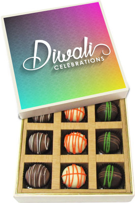 Chocholik Diwali Sweets - Diwali Celebrations - Dark, Milk, White Chocolate Truffles - 9pc Truffles(135 g)
Chocholik Diwali Sweets - Diwali Celebrations - Dark, Milk, White Chocolate Truffles - 9pc Truffles(135 g)