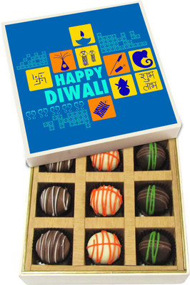 Chocholik Diwali Sweets - Happy Diwali Shubh Labh - Dark, Milk, White Chocolate Truffles - 9pc Truffles(135 g)
Chocholik Diwali Sweets - Happy Diwali Shubh Labh - Dark, Milk, White Chocolate Truffles - 9pc Truffles(135 g)