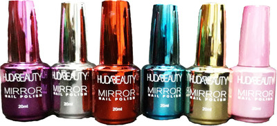 kidividual MIRROR NAIL PAINT PACK OF 6(Set of 6)