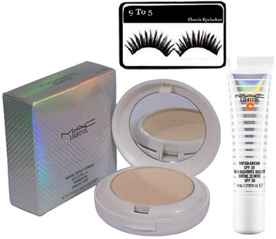 9 to 5 eyelashes , Mac Lightful Marina- Bright Foundation & tinted cream(Set of 3)
9 to 5 eyelashes , Mac Lightful Marina- Bright Foundation & tinted cream(Set of 3)