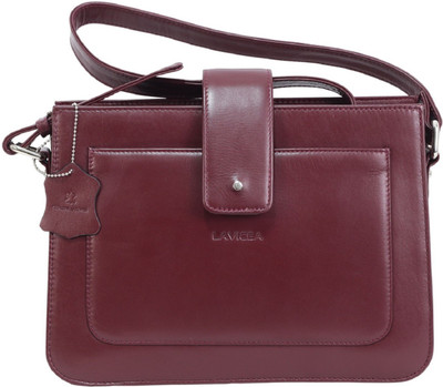 LAVICEA Hand-held Bag(Maroon)