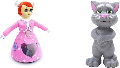 Imported Combo Pack Of Intelligent Talking Tom Cat And 3D Light Music Dancing Princess(Multicolor)
Imported Combo Pack Of Intelligent Talking Tom Cat And 3D Light Music Dancing Princess(Multicolor)