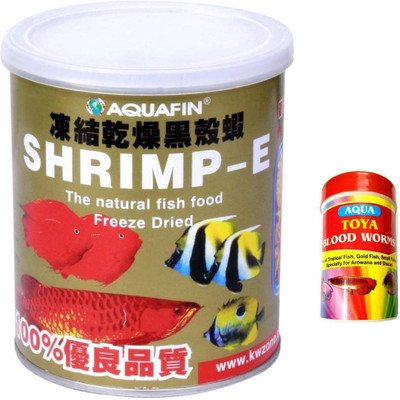 Goofy Tails Aquafin Freeze Dried Natural Shrimp Fish Food (75gm) With Aqua Toya Blood Worms (5gm) Shrimp Fish Treat(75 g)
Goofy Tails Aquafin Freeze Dried Natural Shrimp Fish Food (75gm) With Aqua Toya Blood Worms (5gm) Shrimp Fish Treat(75 g)