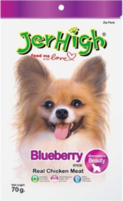 Jerhigh JERHIGH BLUEBERRY 70 GMS PACK OF 2 Blueberry, Chicken Dog Treat(140 g, Pack of 2)
Jerhigh JERHIGH BLUEBERRY 70 GMS PACK OF 2 Blueberry, Chicken Dog Treat(140 g, Pack of 2)