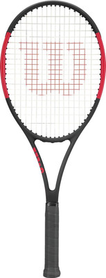 Wilson PRO STAFF 97 Black Unstrung Tennis Racquet(G3 - 4 3/8 Inches, 310 g)