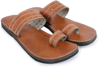 Paduki Men Brown Flats