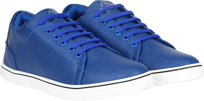 Knight Ace Simply Stylish Sneakers For Men(Blue