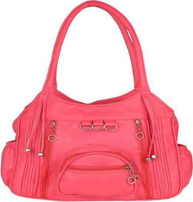 Franklee Girls Evening/Party Pink Leatherette Shoulder Bag