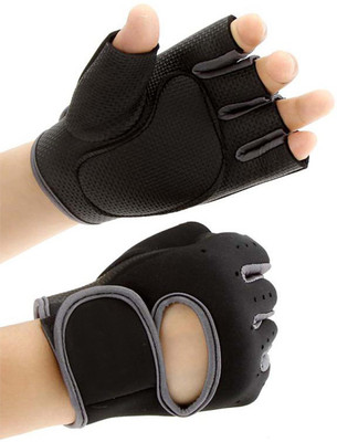 DreamPalace India Weight Lifting Gym & Fitness Gloves (, Grey