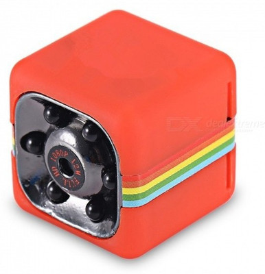 IBS MINI NIGHT VISION CAMERA SQ11 HD le Sports and Action Camera(Red, 2 MP)