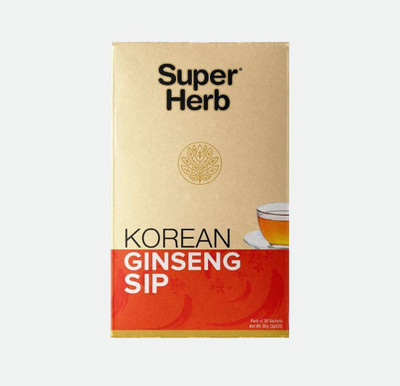 SuperHerb Natural Extract Ginseng Herbal Tea Pouch(2.25 g)