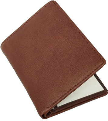 Good Life Stuff Men Brown Artificial Leather Card Holder(20 Card Slots)