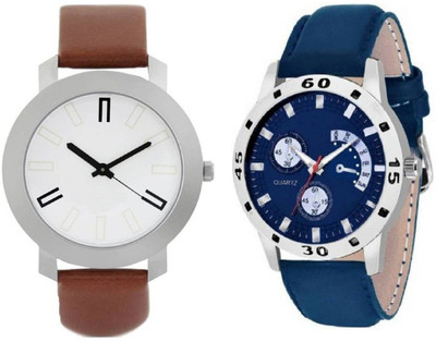 iDIVAS White & Blue Dial Casual Look Sett Of Two Leather Strap 71518 Watch - For Men
iDIVAS White & Blue Dial Casual Look Sett Of Two Leather Strap 71518 Watch - For Men