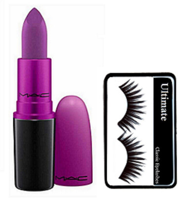 Ultimate Eyelashes, Heroine Lipstick(Set of 2)