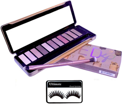 Ultimate Eyelashes, Eyeshadow Palette(Set of 2)