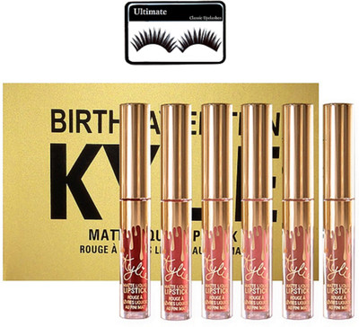Ultimate Eyelashes, Lipgloss Set Of 6(Set of 7)