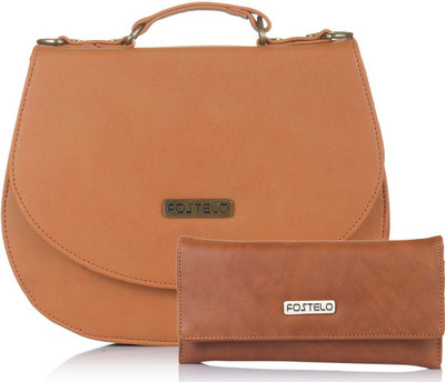 Fostelo Shoulder Bag(Tan)