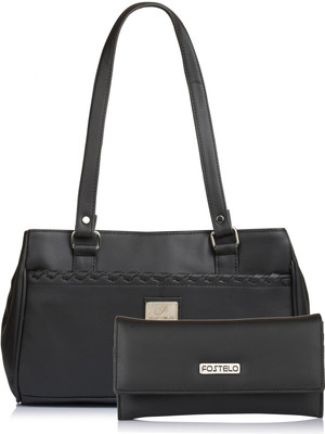 Fostelo Shoulder Bag(Black)