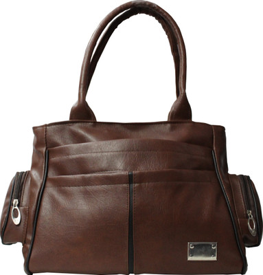 TANSY Hand-held Bag(Brown)