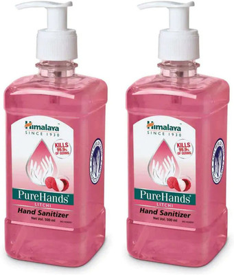 Himalaya PURE HANDS LITCHI SANITIZER, 500 ML PACK, SET OF 2 PACKS, TOTAL 1000 ML(1000 ml, Pump Dispenser, Pack of 2)
Himalaya PURE HANDS LITCHI SANITIZER, 500 ML PACK, SET OF 2 PACKS, TOTAL 1000 ML(1000 ml, Pump Dispenser, Pack of 2)