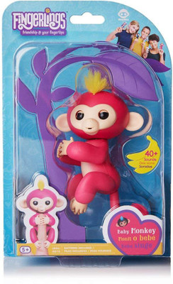 Skylofts Finger Monkey Sensor Toy - 6 Ways Interactive Baby Monkey Toy for Kids Birthday Gift for Boys ( Pink)(Pink)
Skylofts Finger Monkey Sensor Toy - 6 Ways Interactive Baby Monkey Toy for Kids Birthday Gift for Boys ( Pink)(Pink)