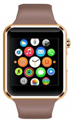 AMBLINK Smartwatch 014B Smartwatch(Gold Strap 1.54 inch)