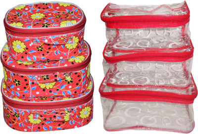 ABHINIDI Combo of 2 cosmetic bag bridal Organizer jewellry storage vanity box-set of 3 each jewellry vanity box jewellery and Cosmatic pouch Vanity Box(Red)
ABHINIDI Combo of 2 cosmetic bag bridal Organizer jewellry storage vanity box-set of 3 each jewellry vanity box jewellery and Cosmatic pouch Vanity Box(Red)