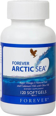 Forever Living Arctic Sea Omega-3 Fish Oil 120 Softgels(120 g)