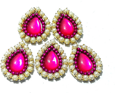 GOELX Pearl Patches Colorful Drop Shape Handmade Appliques Embellishments for Decoration, Crafts Ideas, Jewelery Making, Easy to Use Pack of 50 - Pink L 17mm W 14mm
GOELX Pearl Patches Colorful Drop Shape Handmade Appliques Embellishments for Decoration, Crafts Ideas, Jewelery Making, Easy to Use Pack of 50 - Pink L 17mm W 14mm