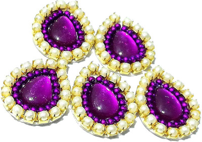 GOELX Pearl Patches Colorful Drop Shape Handmade Appliques Embellishments for Decoration, Crafts Ideas, Jewelery Making, Easy to Use Pack of 50 - Purple L 17mm W 14mm
GOELX Pearl Patches Colorful Drop Shape Handmade Appliques Embellishments for Decoration, Crafts Ideas, Jewelery Making, Easy to Use Pack of 50 - Purple L 17mm W 14mm