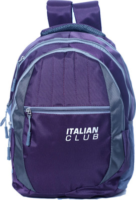 Agatti Italian Club "1890" Casual Bagpack 23 L Backpack(Purple)