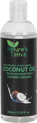 Nature's Tattva Extra Virgin Coconut Oil(200 ml)