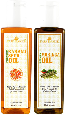 Park Daniel Organic Karanj oil and Moringa oil - Natural & Undiluted combo of 2 bottles of 100 ml (200ml)(200 ml)
Park Daniel Organic Karanj oil and Moringa oil - Natural & Undiluted combo of 2 bottles of 100 ml (200ml)(200 ml)