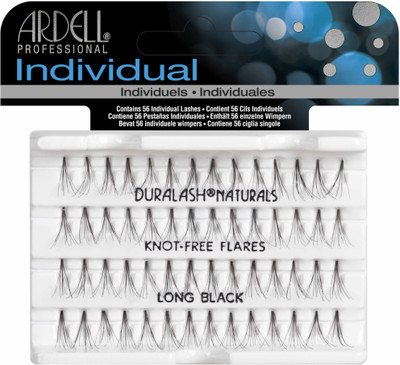 Ardell Individual Knot Free Long Black-65054(Pack of 1)