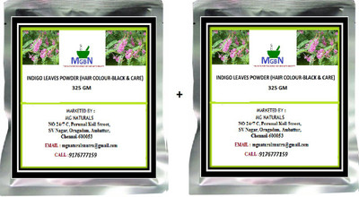 MGBN INDIGO LEAVES POWDER (HAIR COLOUR-BLACK & CARE) COMBO 325 GM*2 SET Hair Color(Black)
MGBN INDIGO LEAVES POWDER (HAIR COLOUR-BLACK & CARE) COMBO 325 GM*2 SET Hair Color(Black)